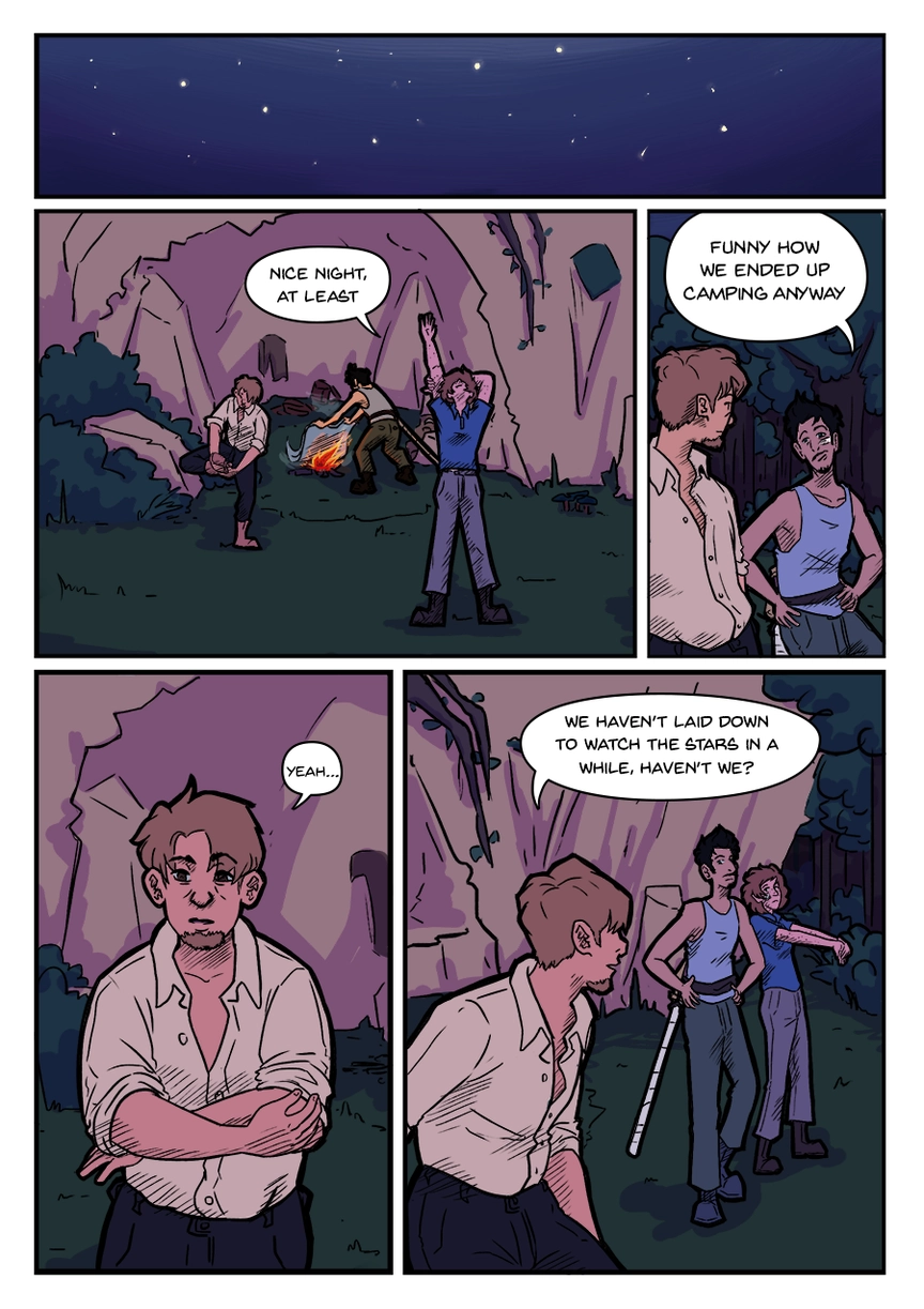 Comic page. Complete transcript for the content below.