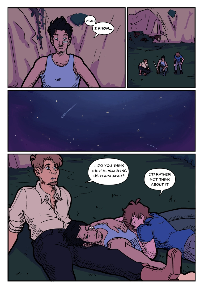Comic page. Complete transcript for the content below.