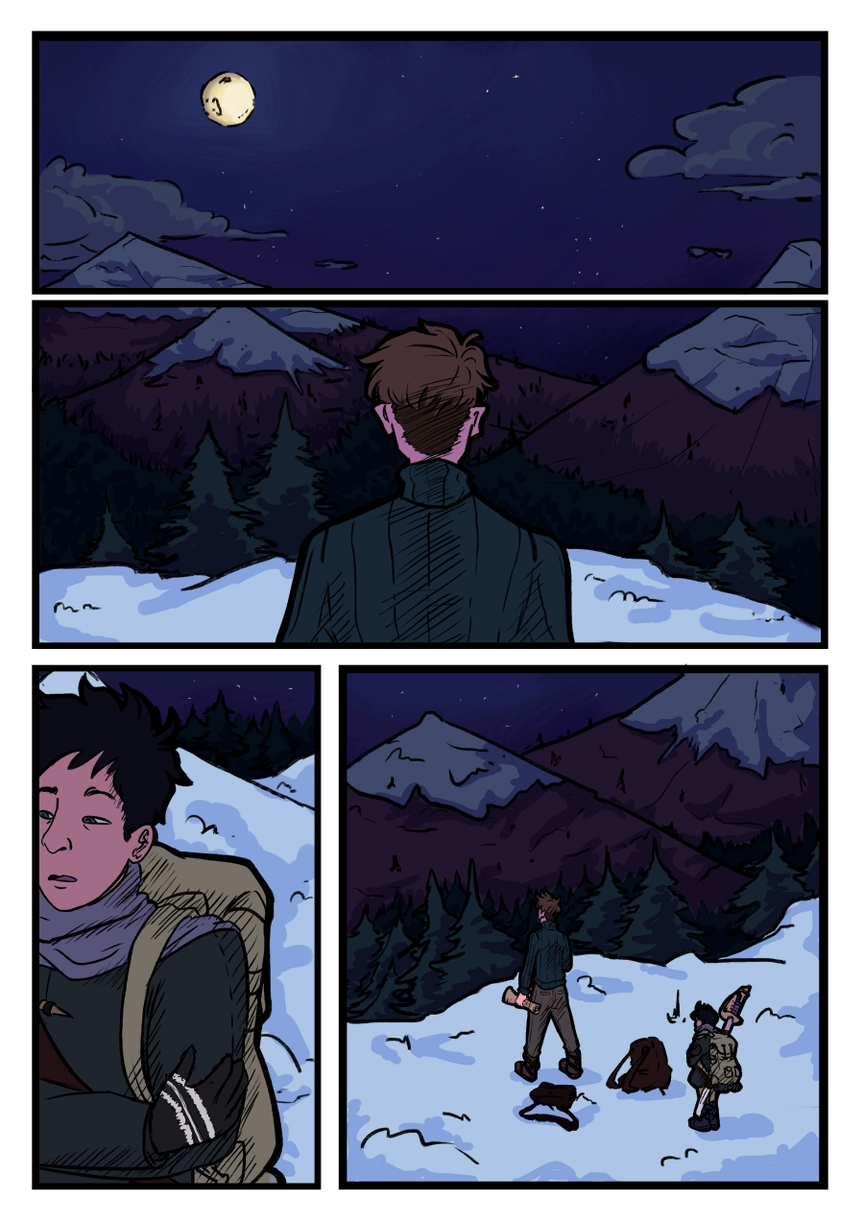 Comic page. Complete transcript for the content below.