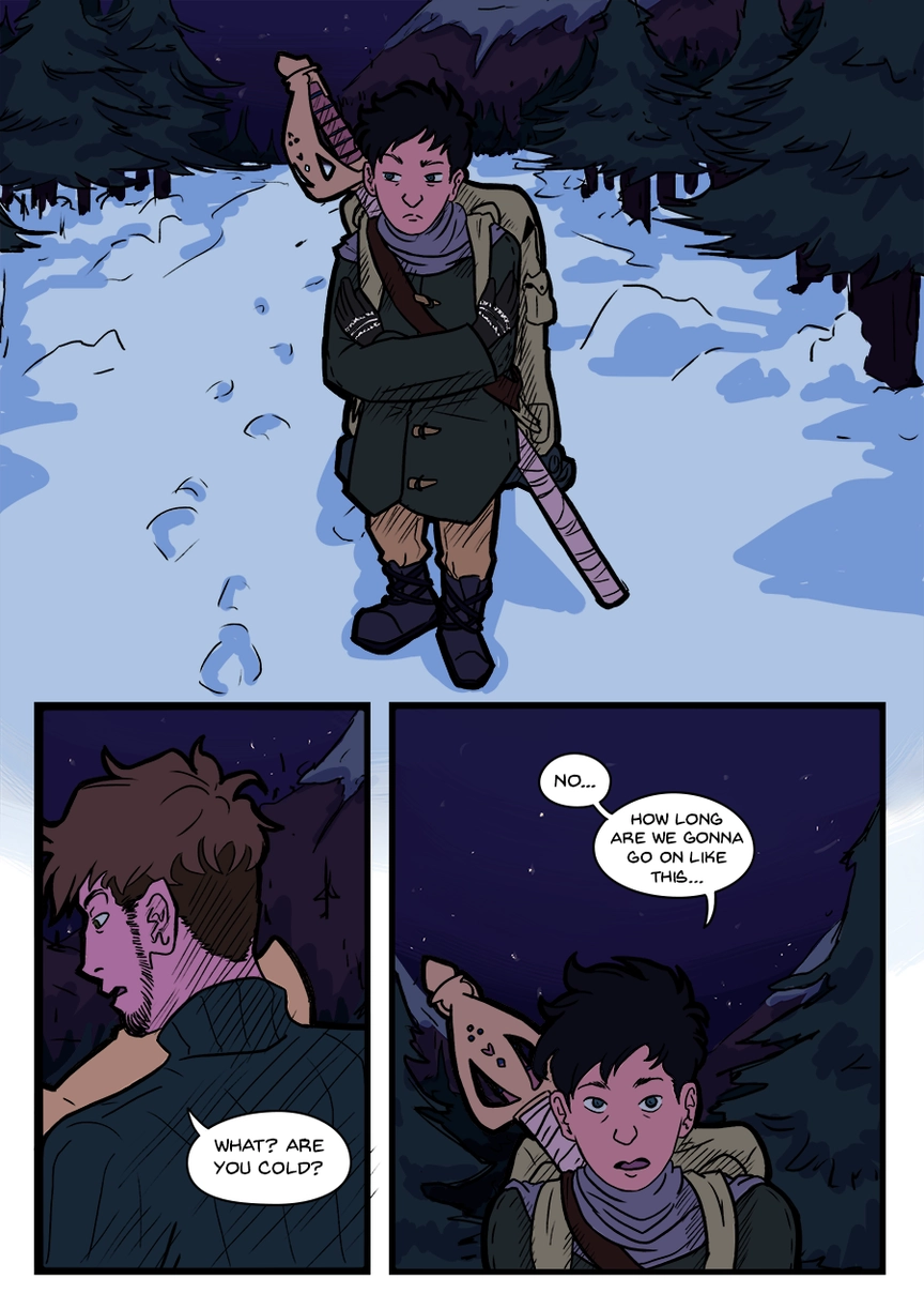 Comic page. Complete transcript for the content below.