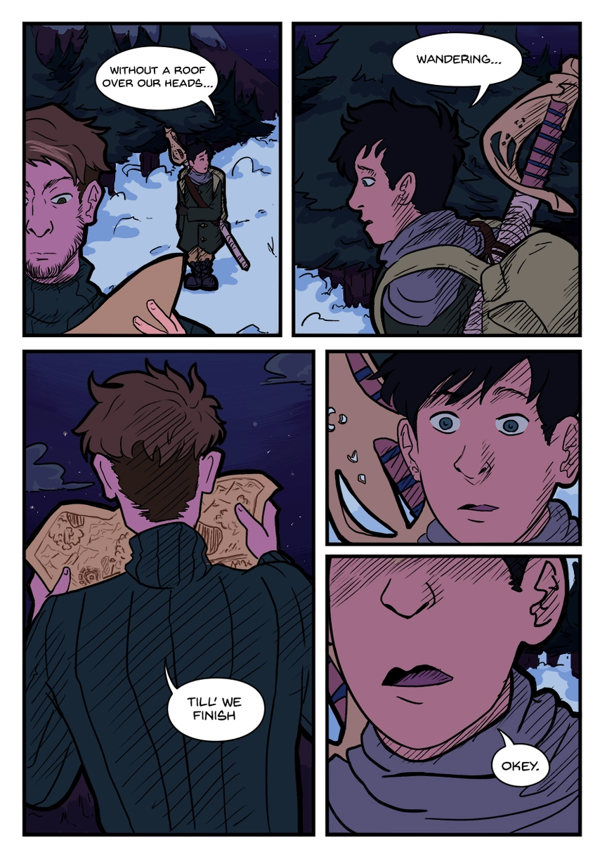 Comic page. Complete transcript for the content below.