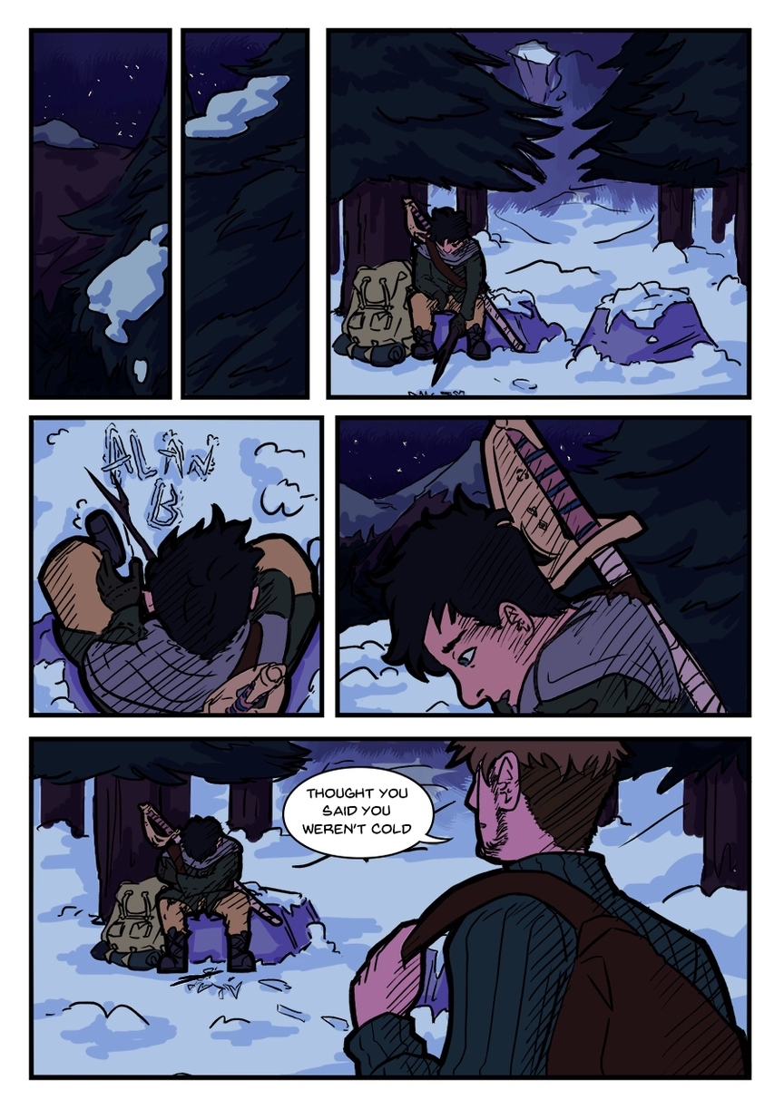 Comic page. Complete transcript for the content below.