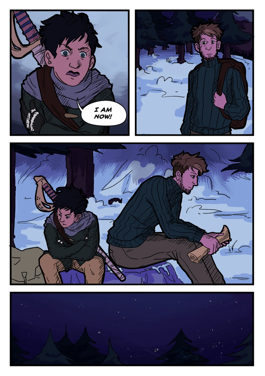 Comic page. Complete transcript for the content below.