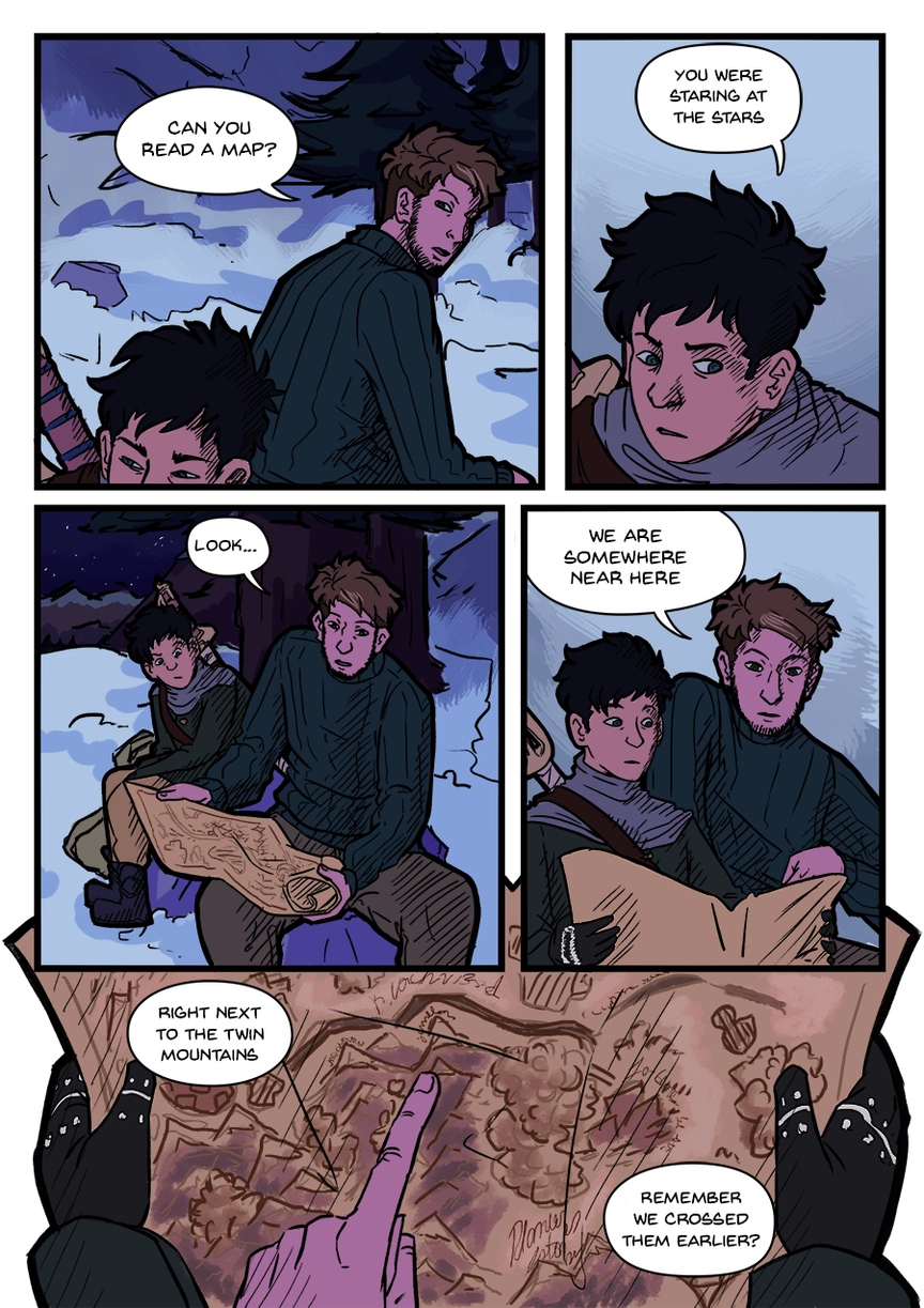 Comic page. Complete transcript for the content below.