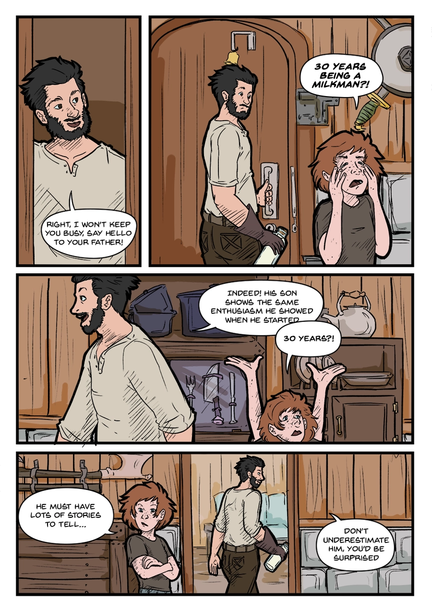 Comic page. Complete transcript for the content below.