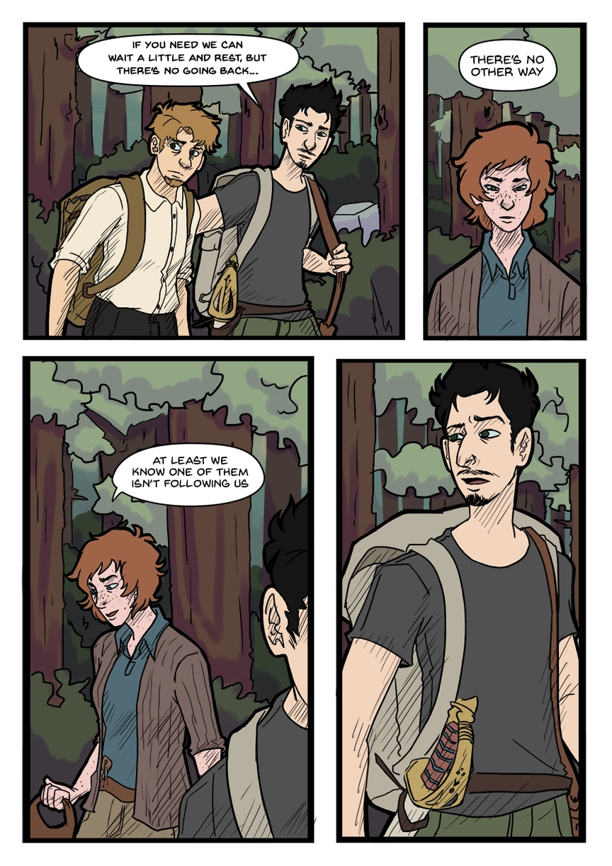Comic page. Complete transcript for the content below.