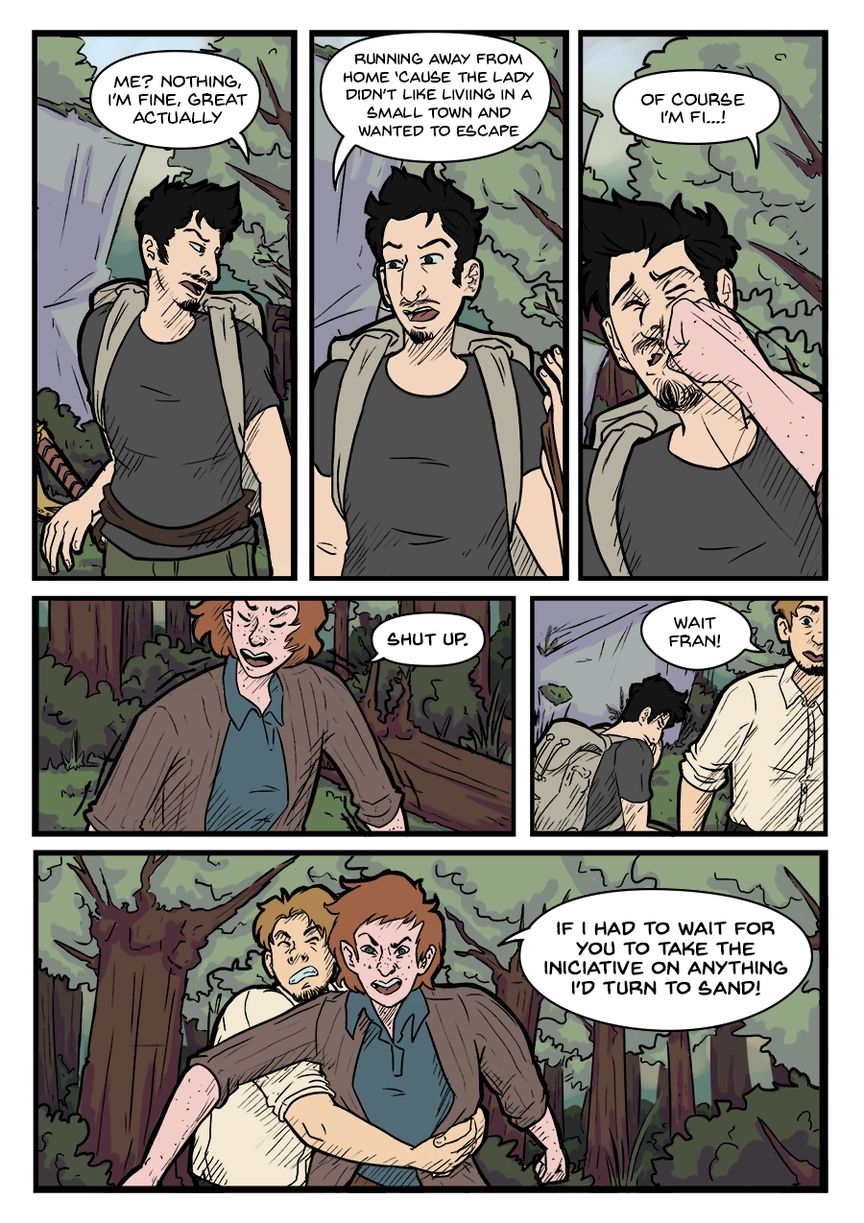 Comic page. Complete transcript for the content below.
