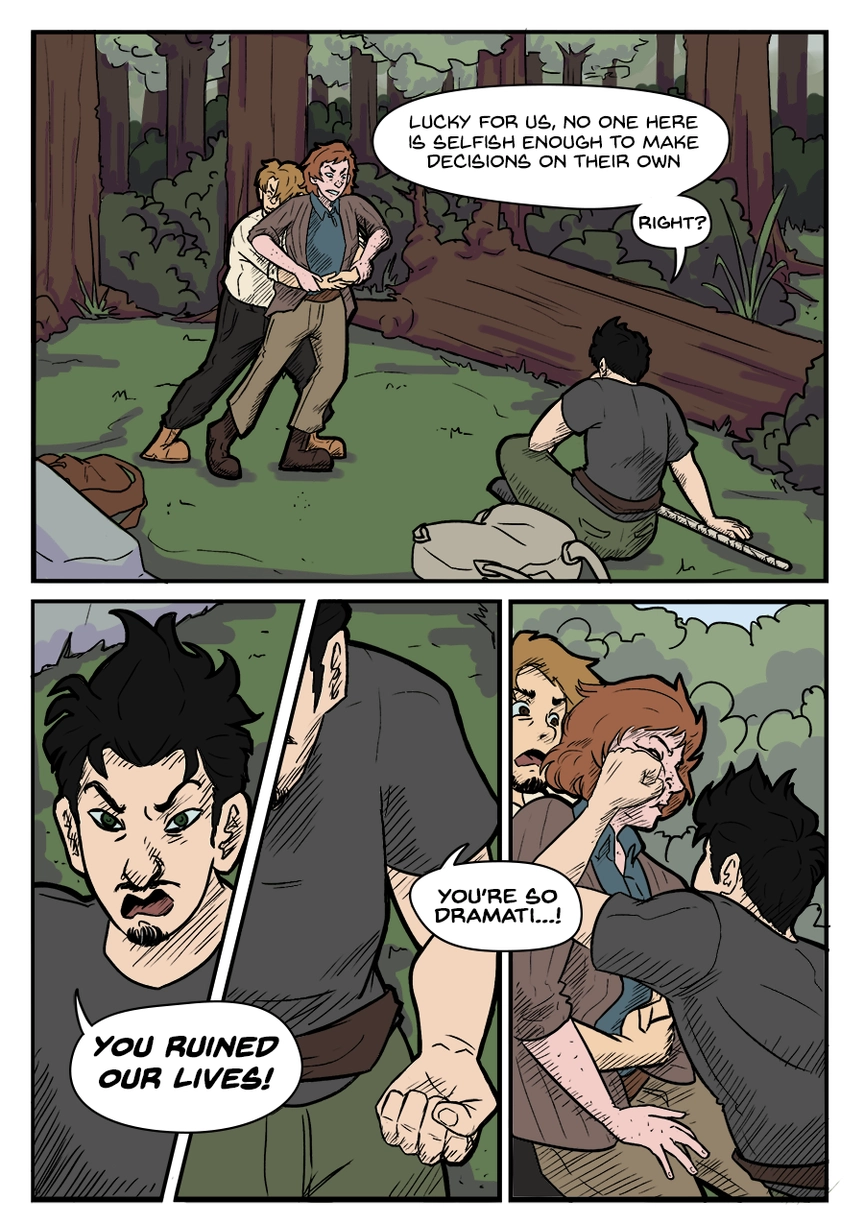 Comic page. Complete transcript for the content below.