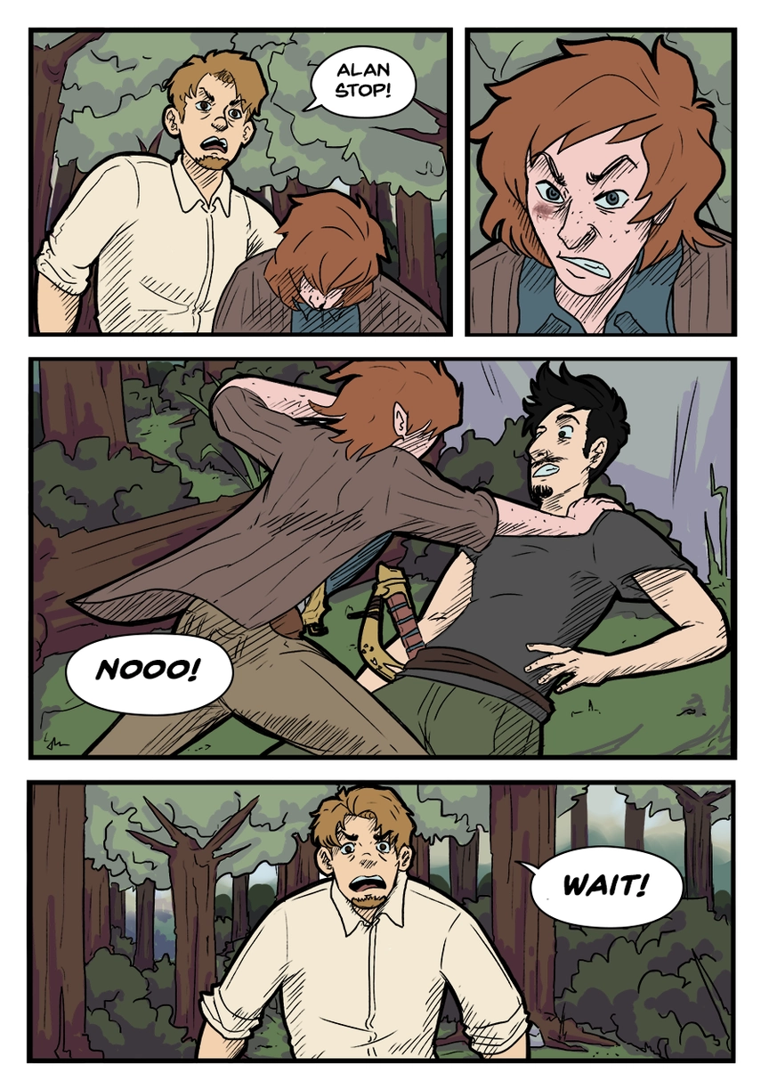 Comic page. Complete transcript for the content below.