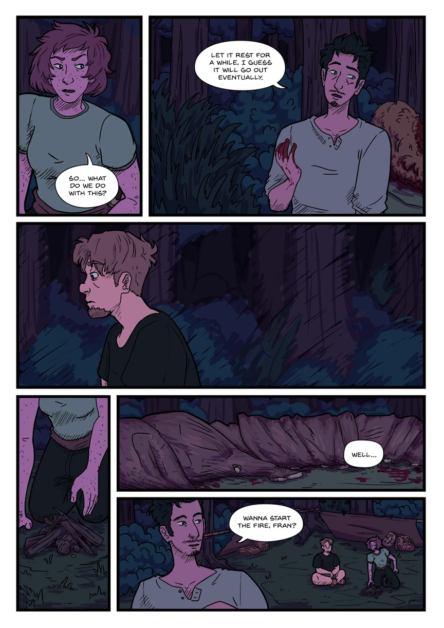 Comic page. Complete transcript for the content below.