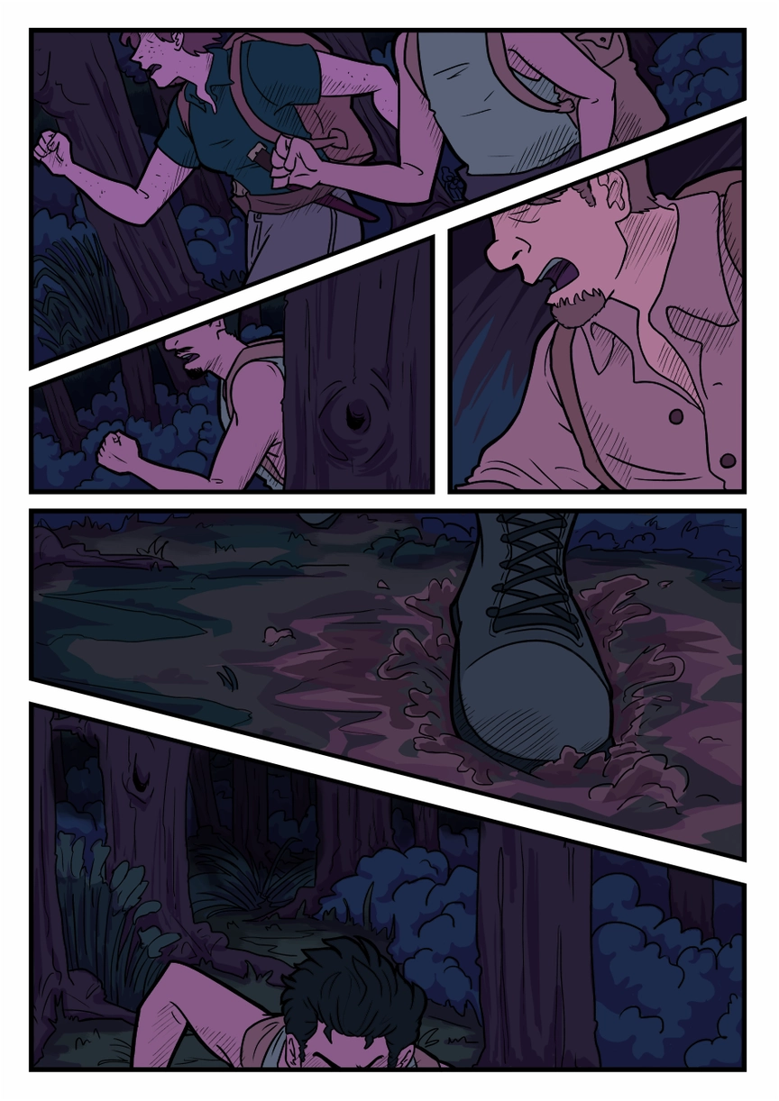 Comic page. Complete transcript for the content below.