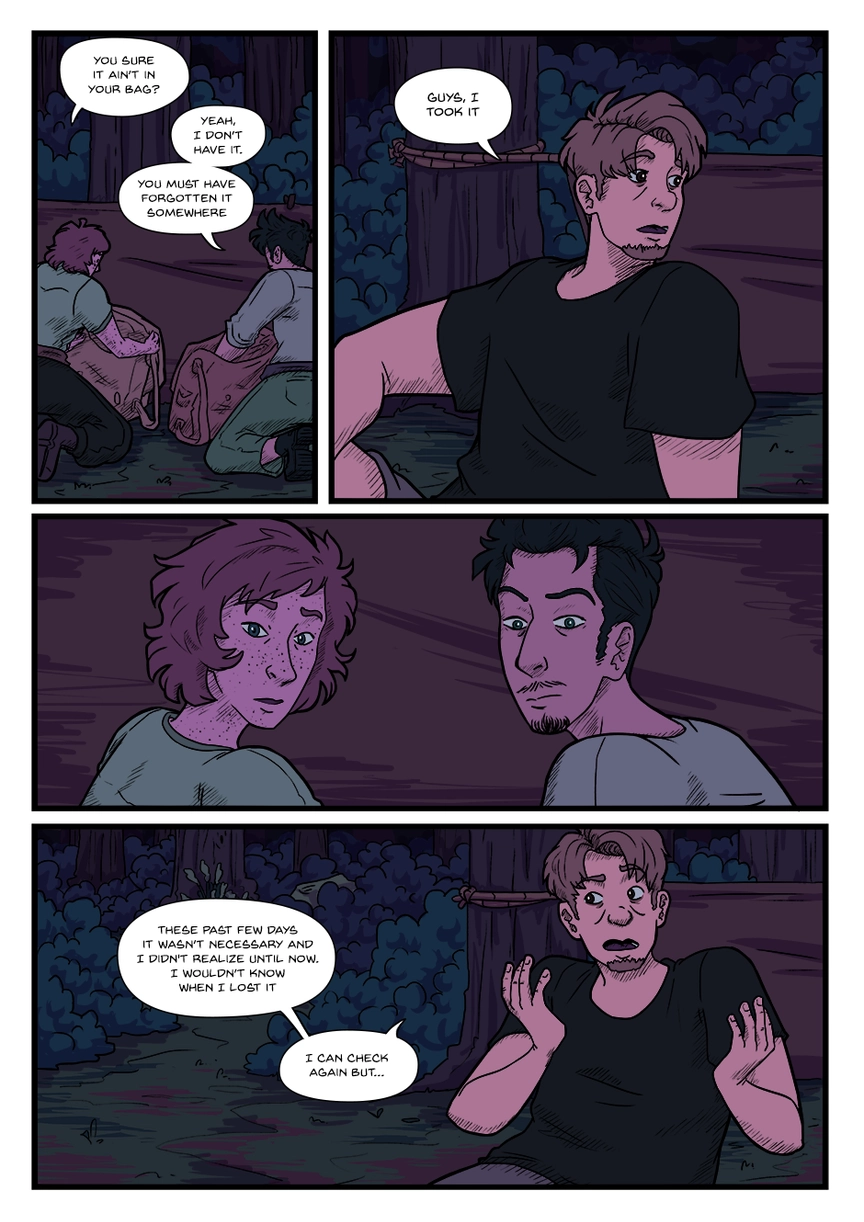 Comic page. Complete transcript for the content below.
