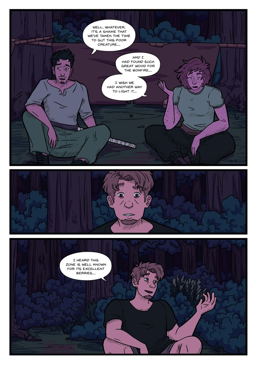 Comic page. Complete transcript for the content below.