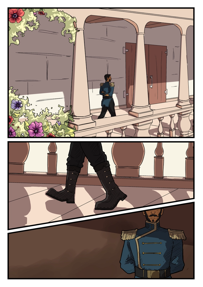 Comic page. Complete transcript for the content below.