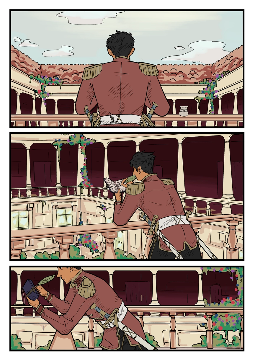 Comic page. Complete transcript for the content below.