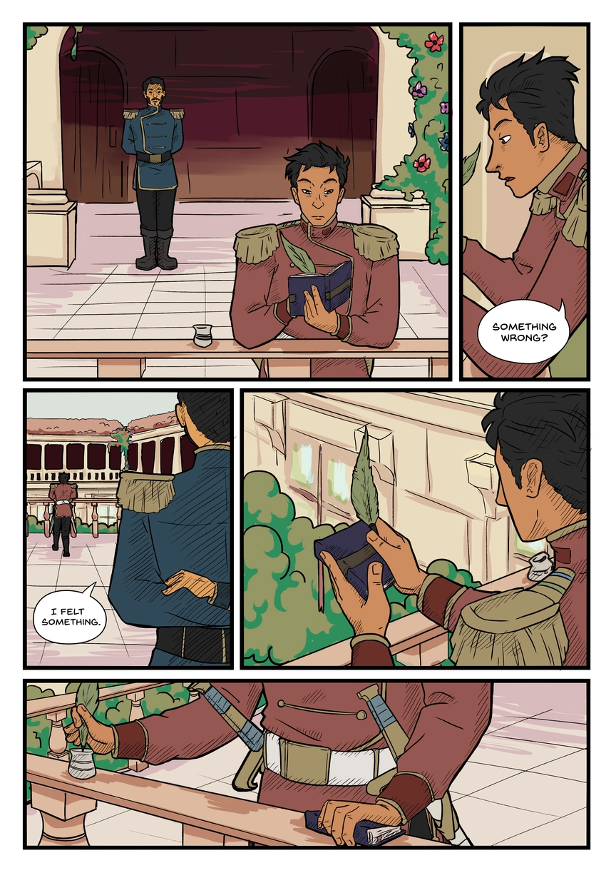 Comic page. Complete transcript for the content below.