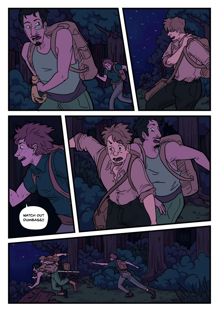 Comic page. Complete transcript for the content below.