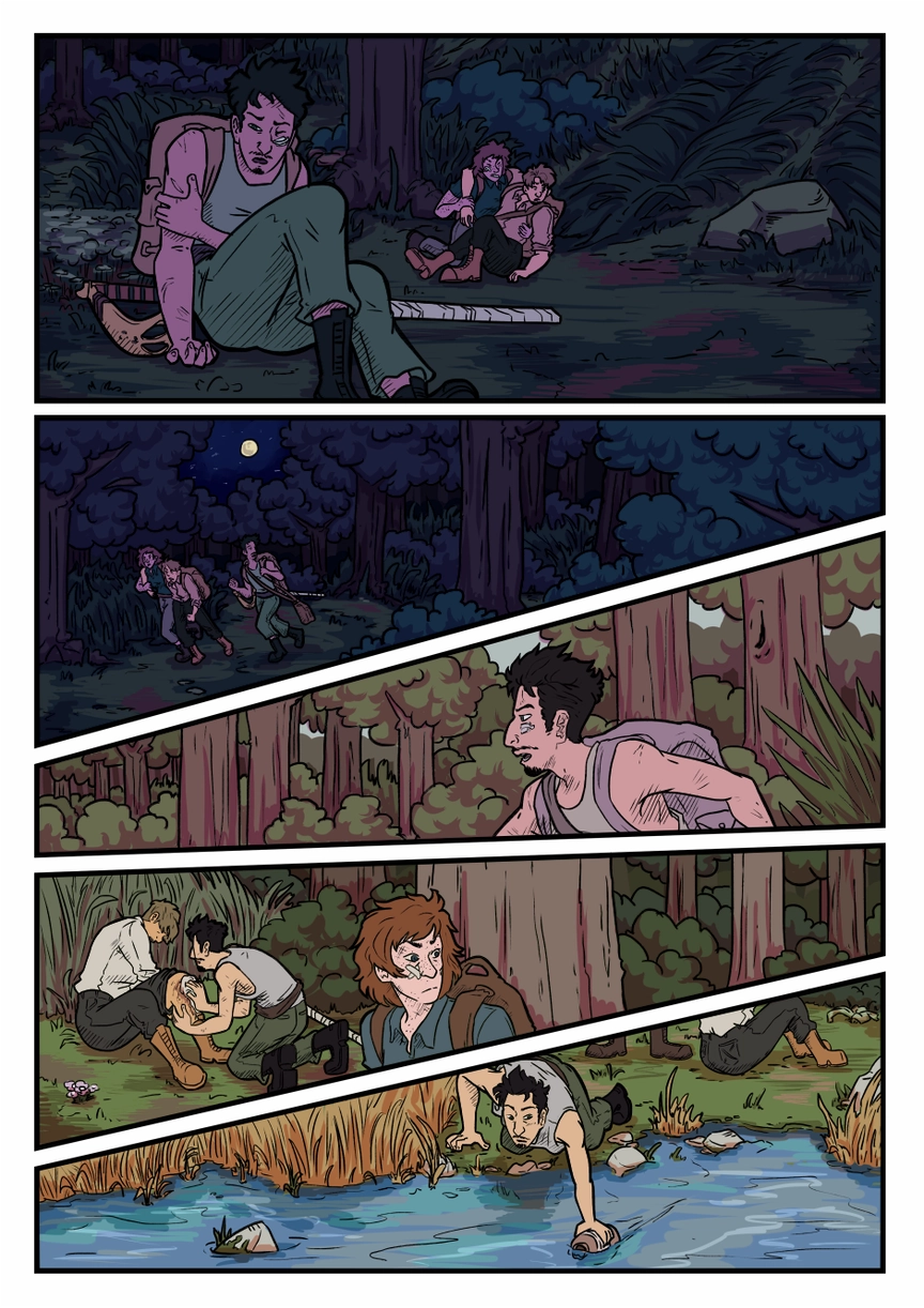 Comic page. Complete transcript for the content below.