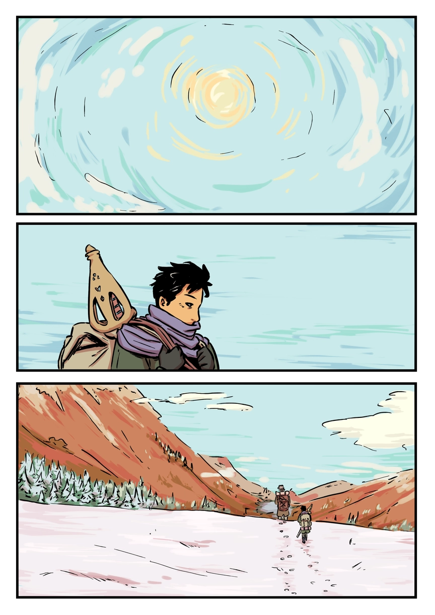 Comic page. Complete transcript for the content below.