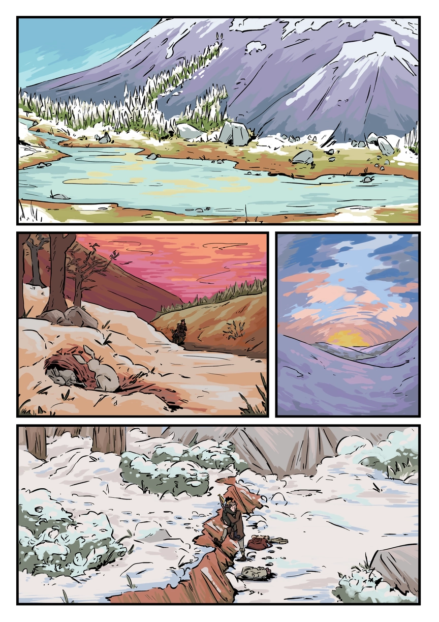 Comic page. Complete transcript for the content below.