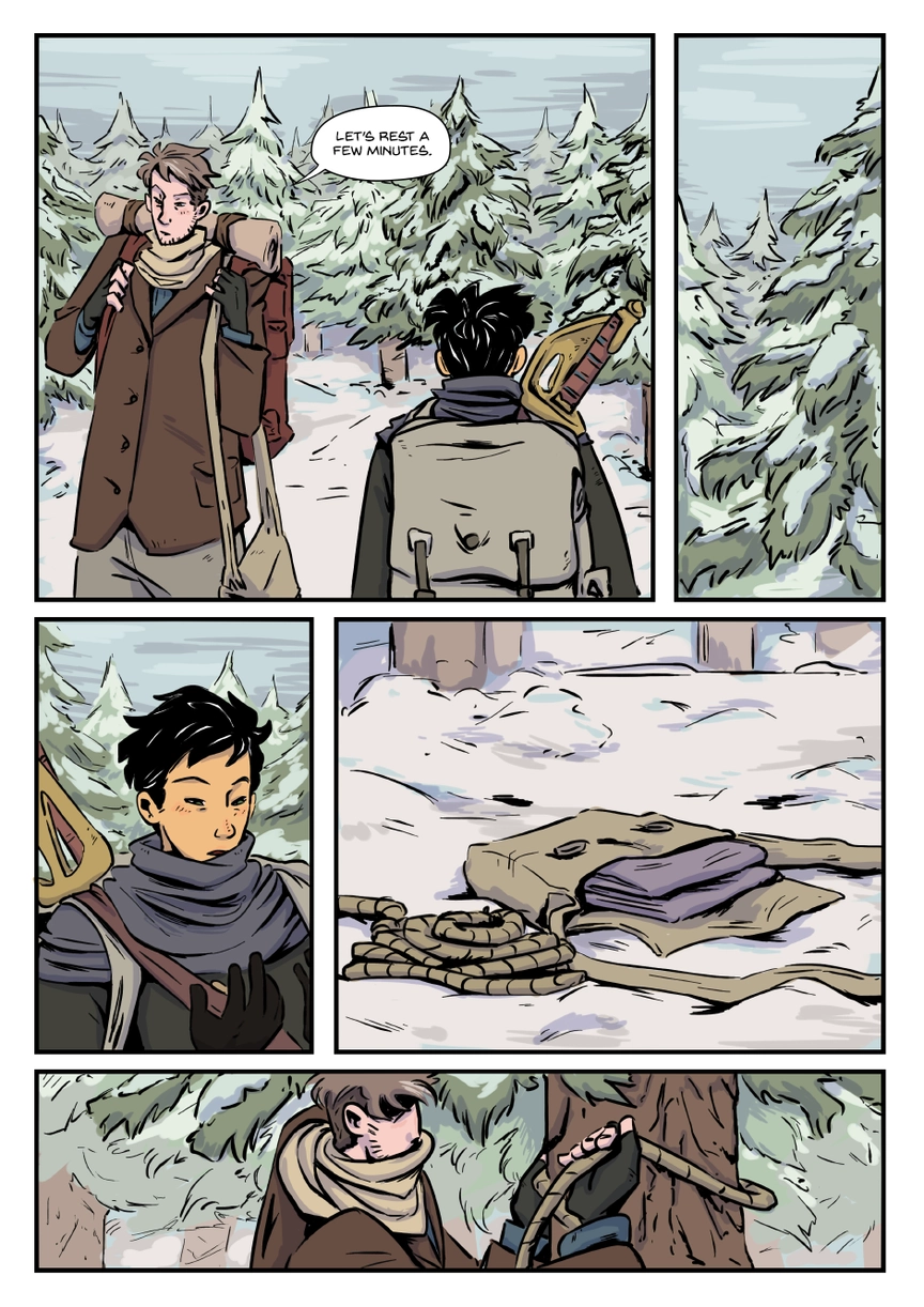 Comic page. Complete transcript for the content below.