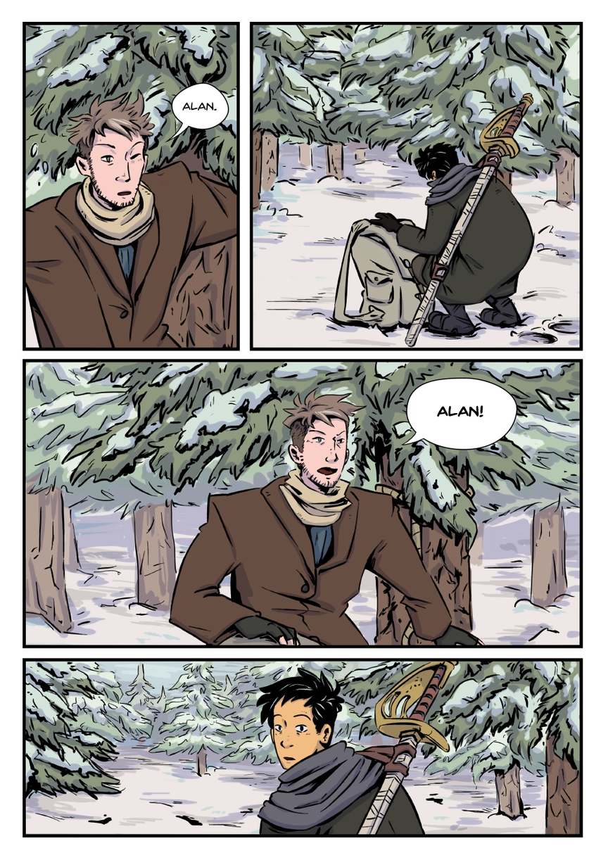 Comic page. Complete transcript for the content below.