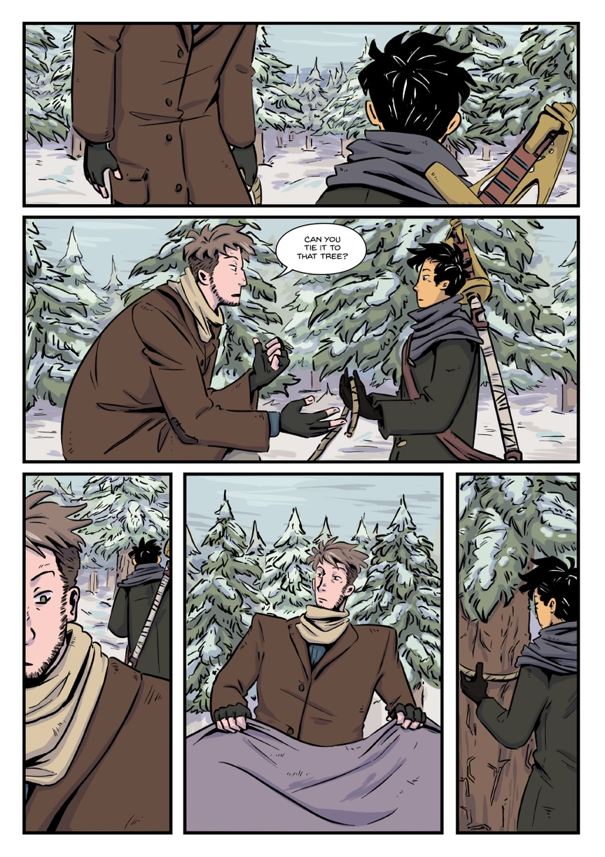Comic page. Complete transcript for the content below.