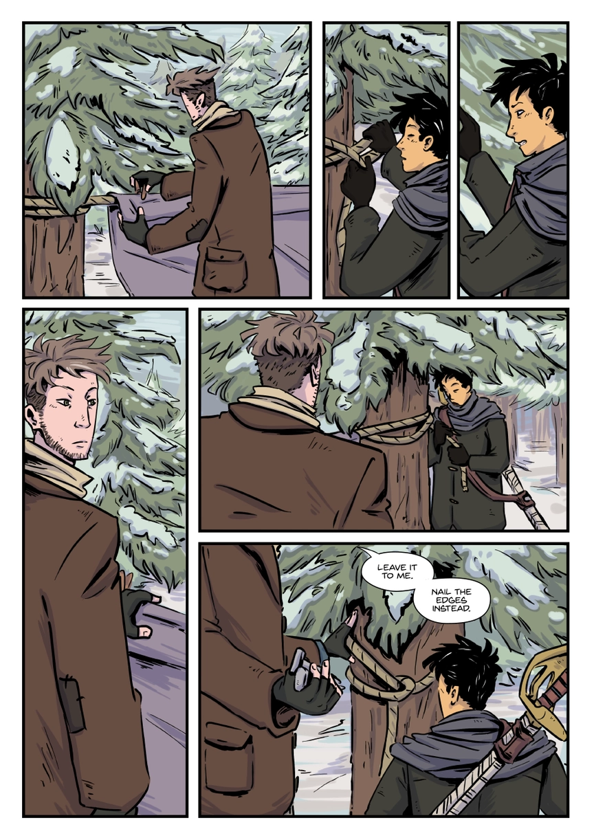 Comic page. Complete transcript for the content below.