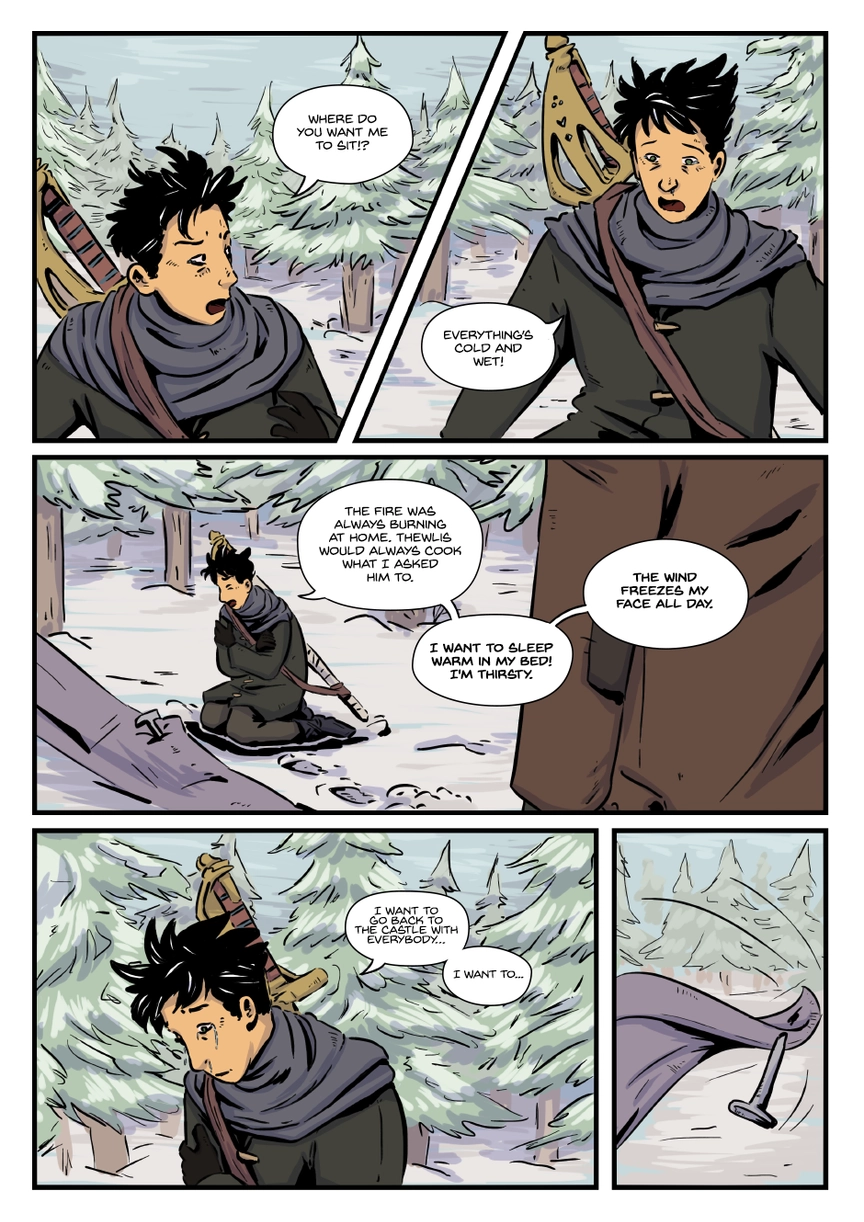 Comic page. Complete transcript for the content below.