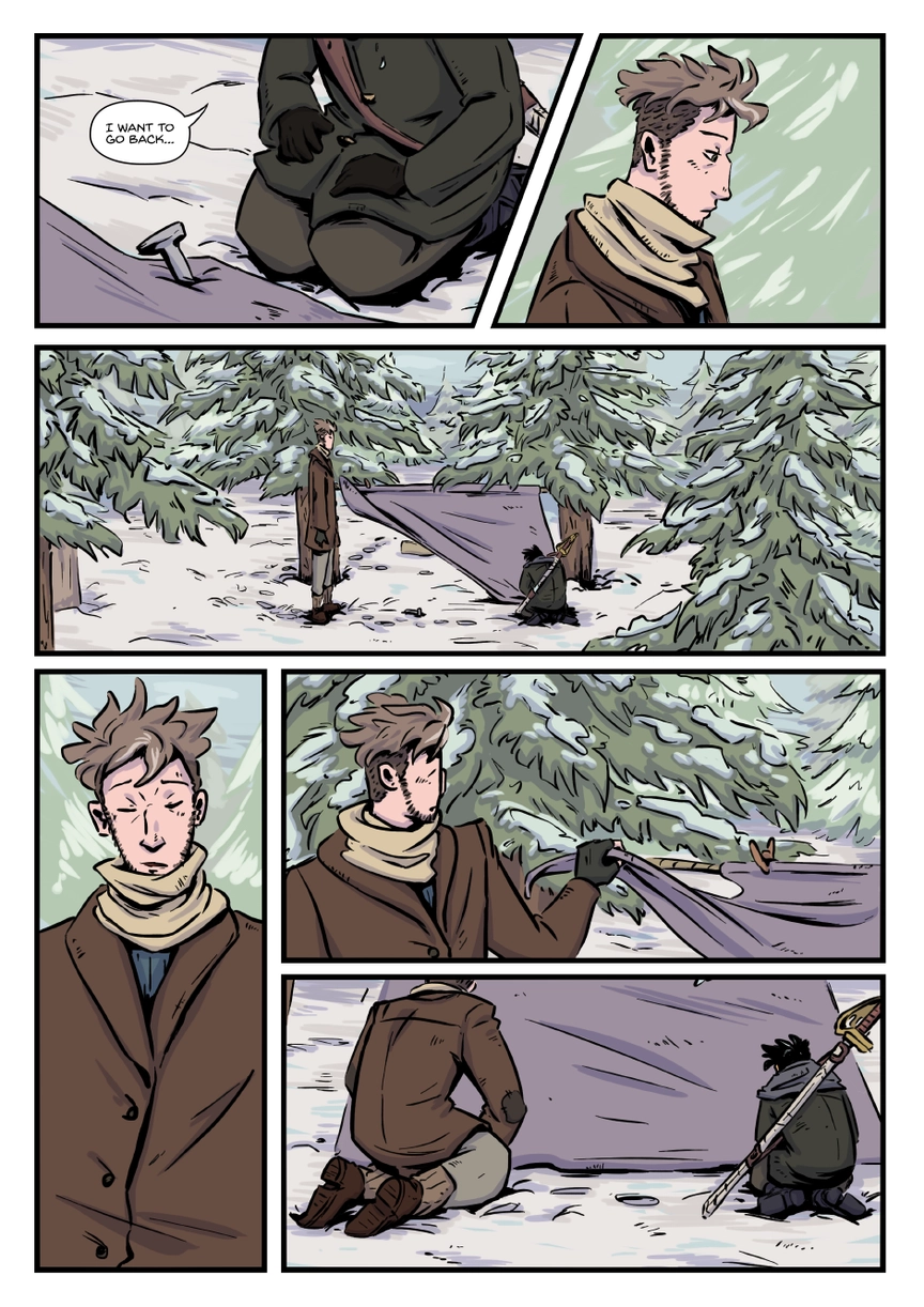 Comic page. Complete transcript for the content below.