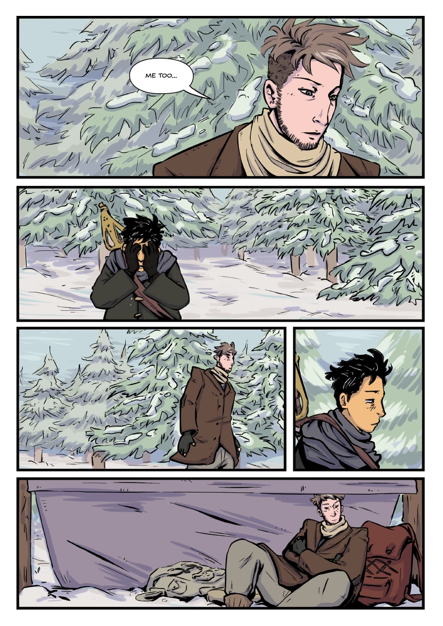 Comic page. Complete transcript for the content below.