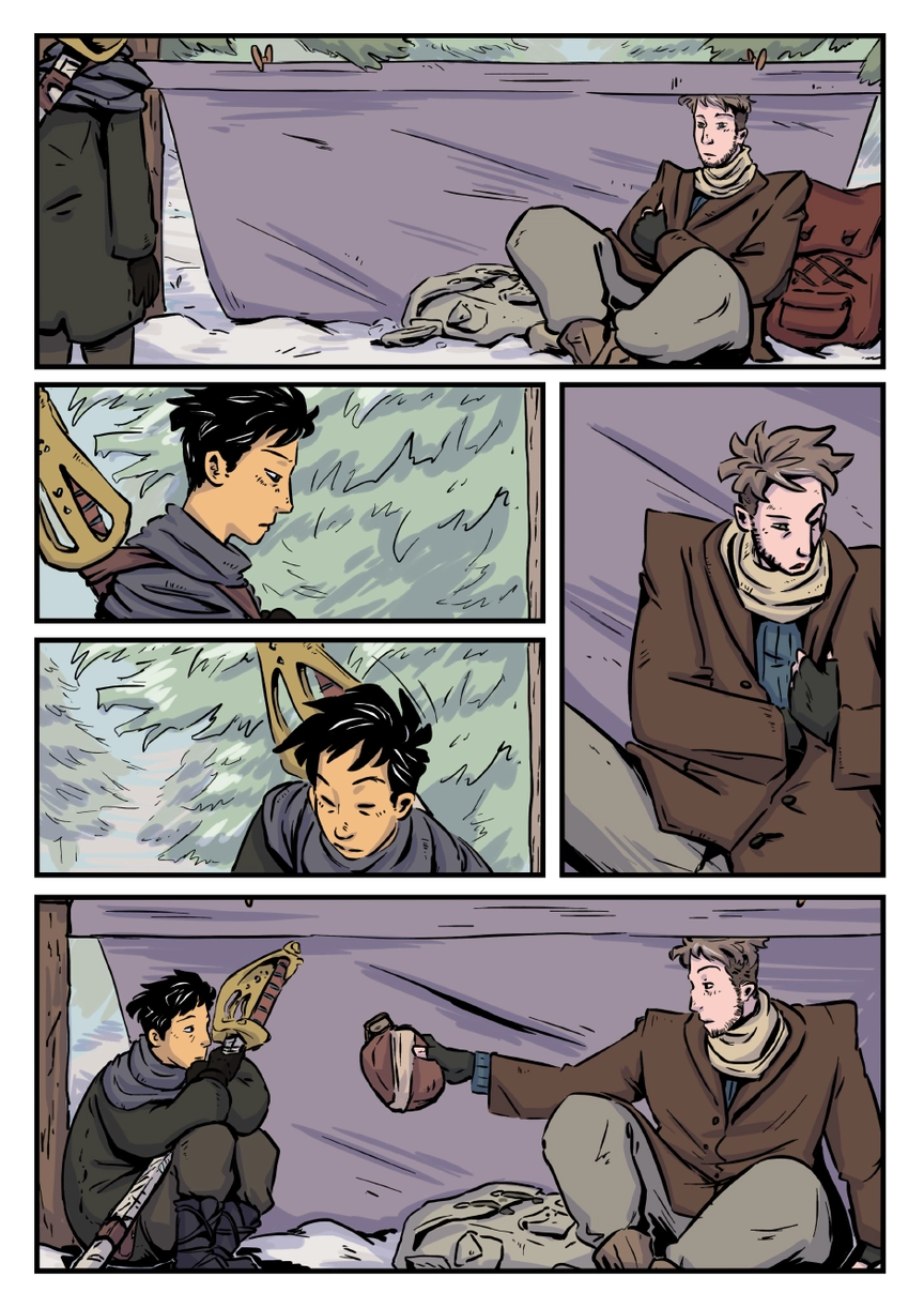 Comic page. Complete transcript for the content below.