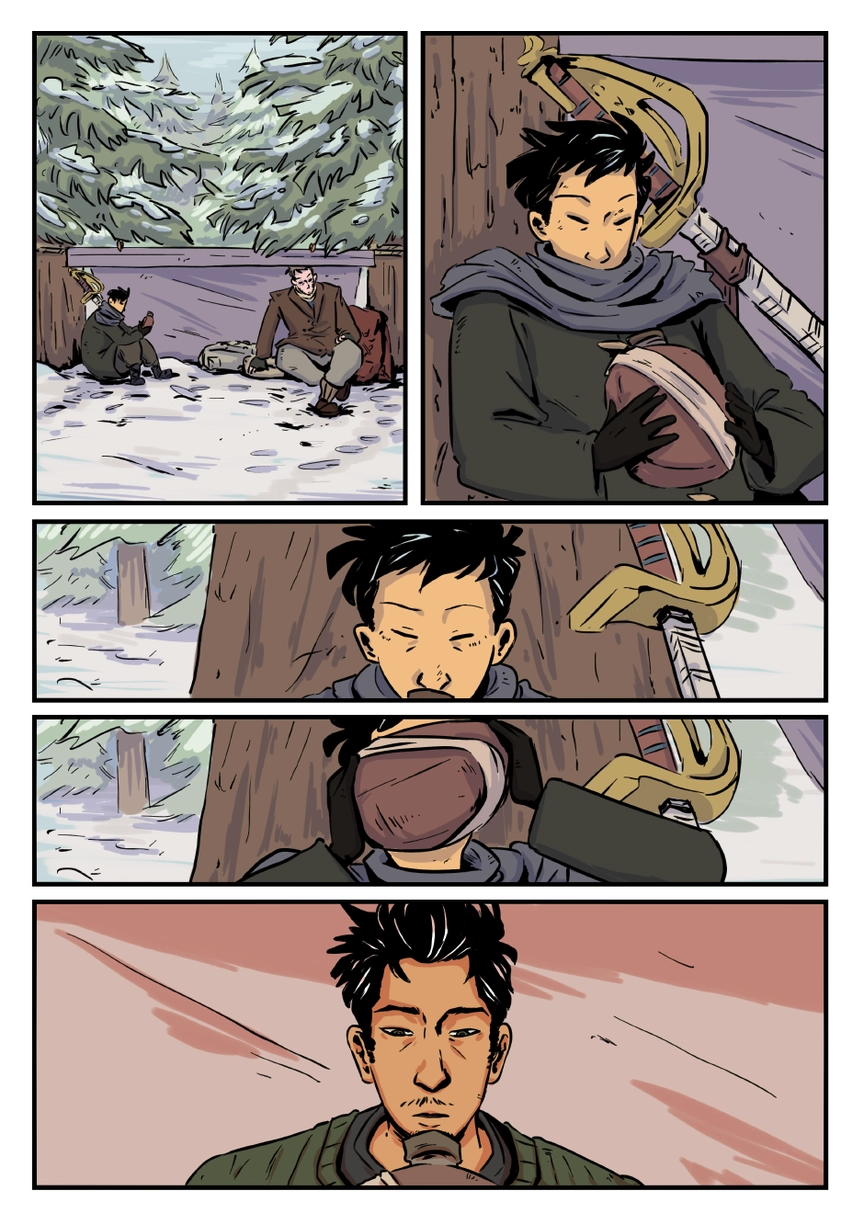 Comic page. Complete transcript for the content below.