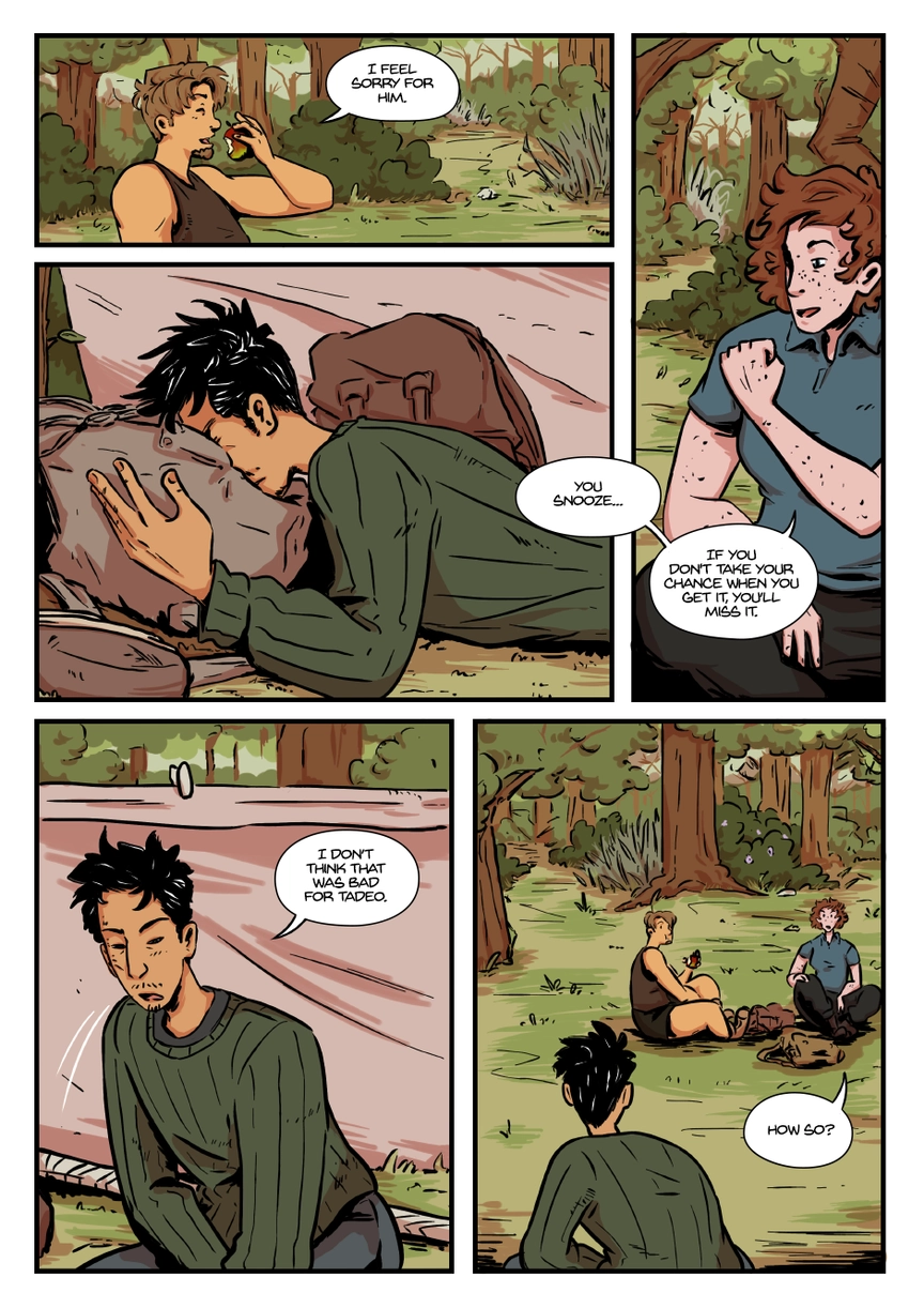 Comic page. Complete transcript for the content below.