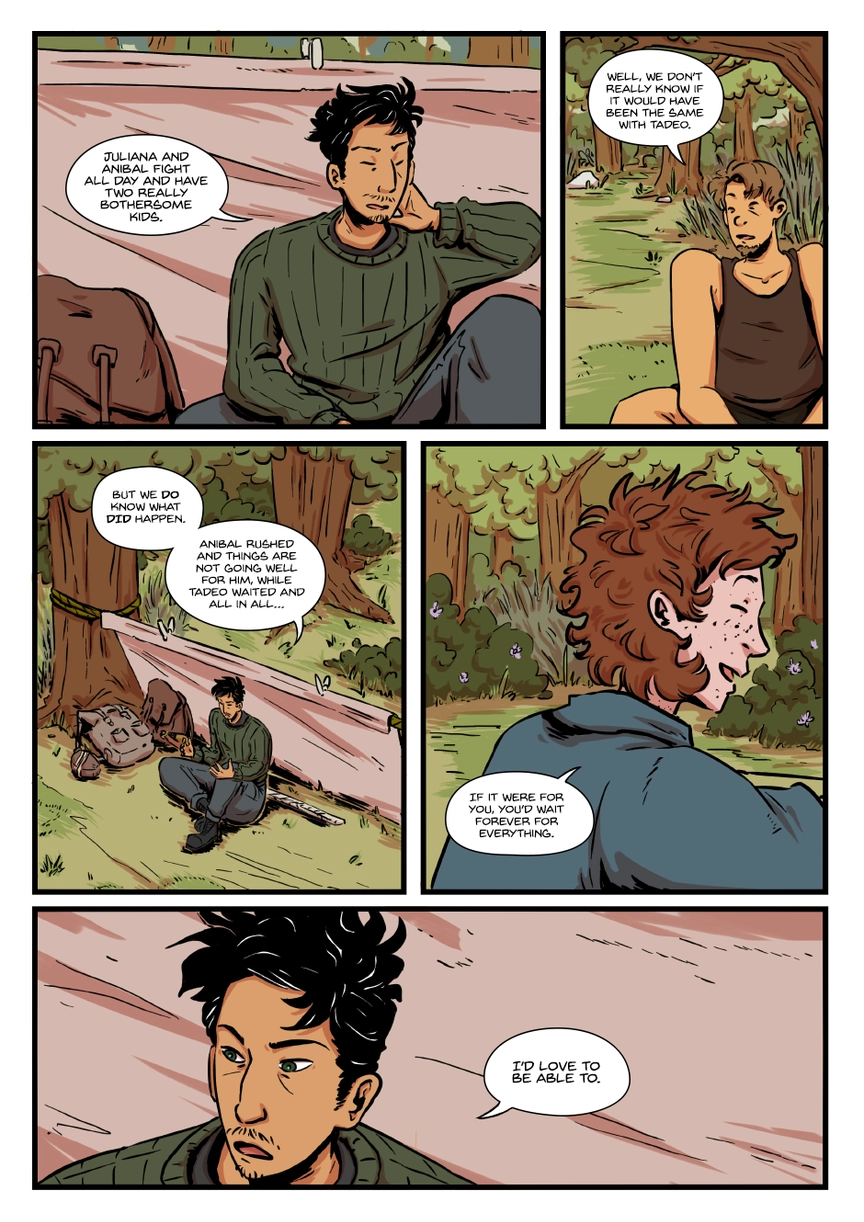 Comic page. Complete transcript for the content below.