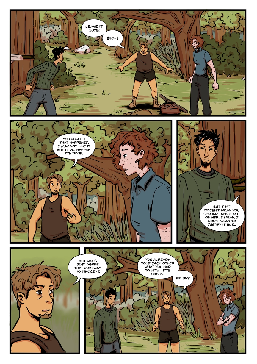 Comic page. Complete transcript for the content below.