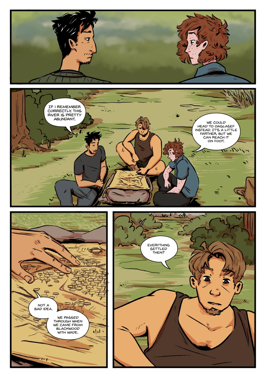 Comic page. Complete transcript for the content below.