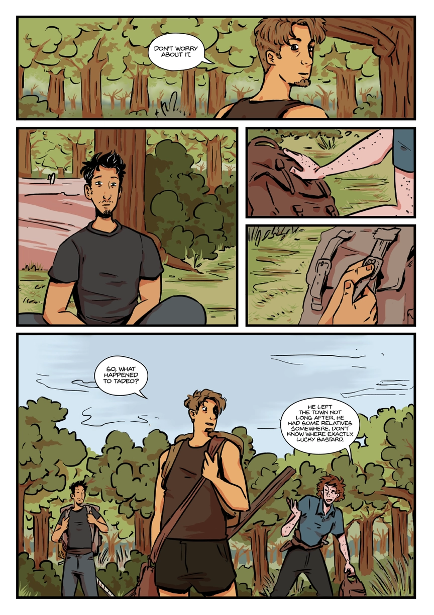Comic page. Complete transcript for the content below.