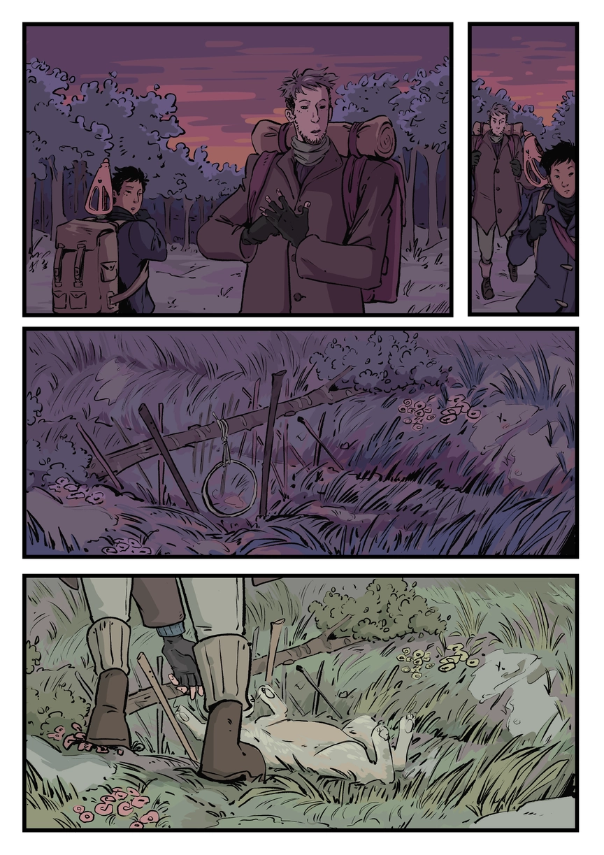 Comic page. Complete transcript for the content below.