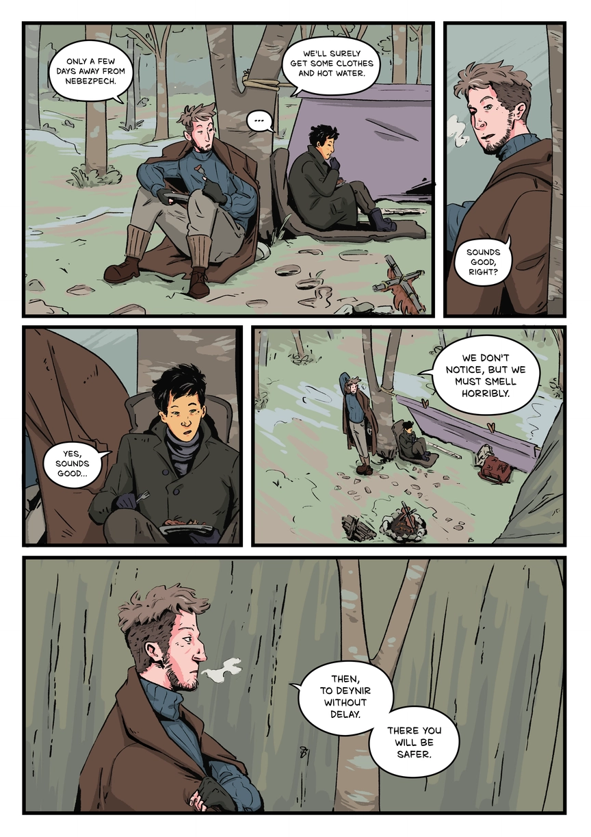 Comic page. Complete transcript for the content below.