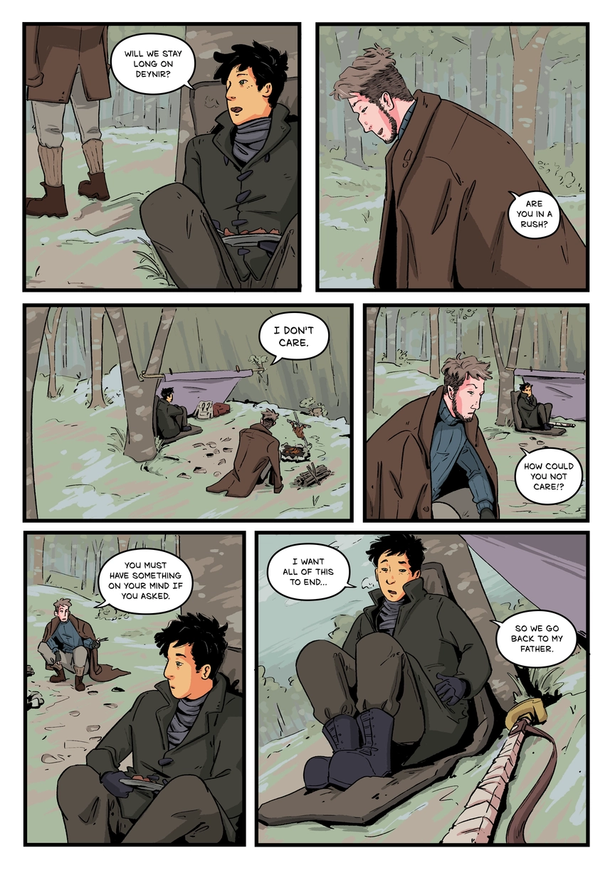 Comic page. Complete transcript for the content below.