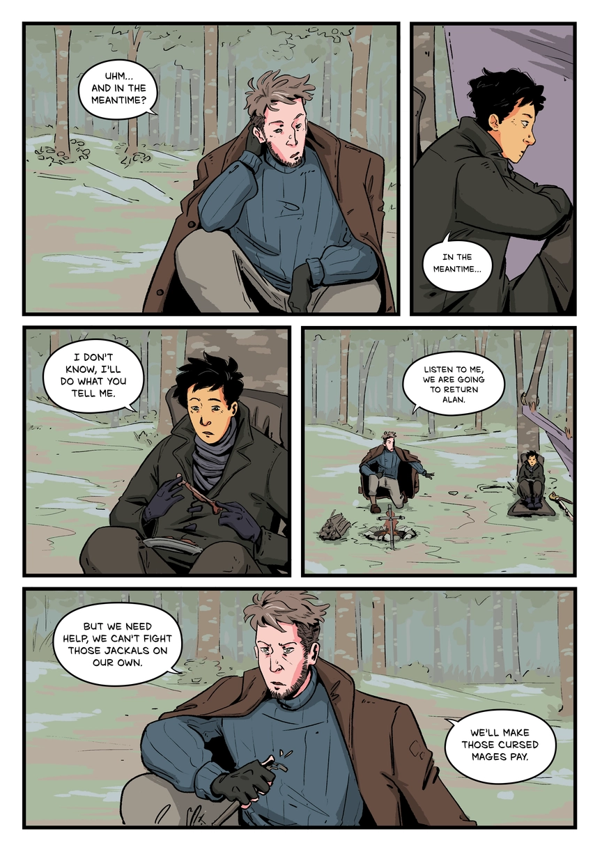 Comic page. Complete transcript for the content below.