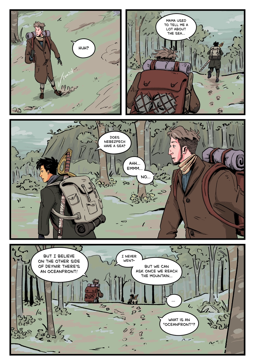 Comic page. Complete transcript for the content below.