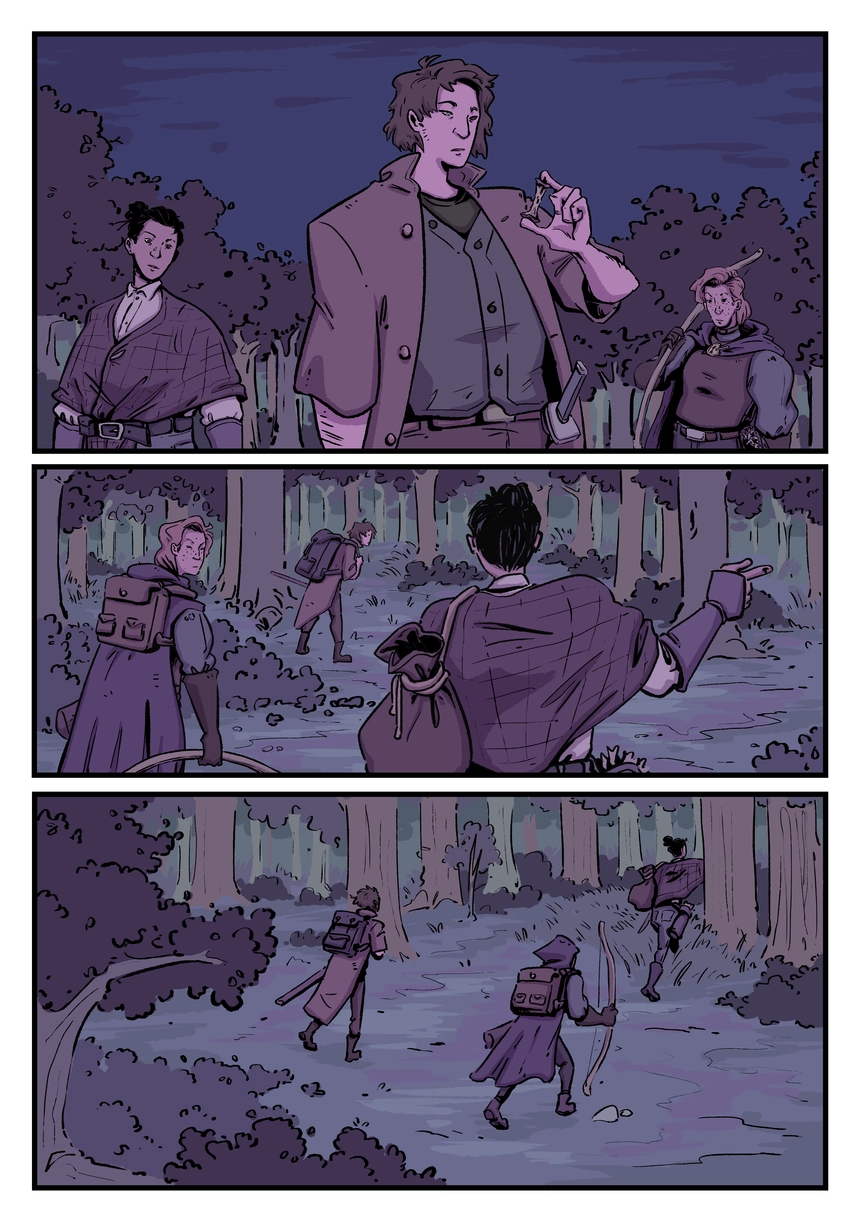 Comic page. Complete transcript for the content below.