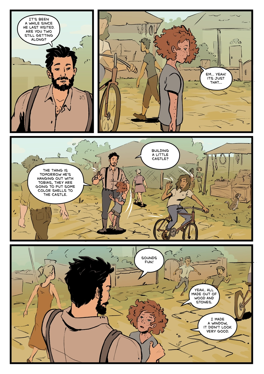 Comic page. Complete transcript for the content below.