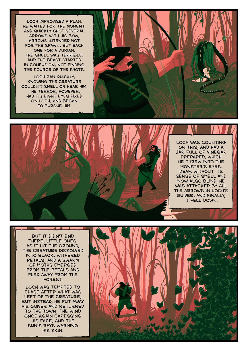 Comic page. Complete transcript for the content below.