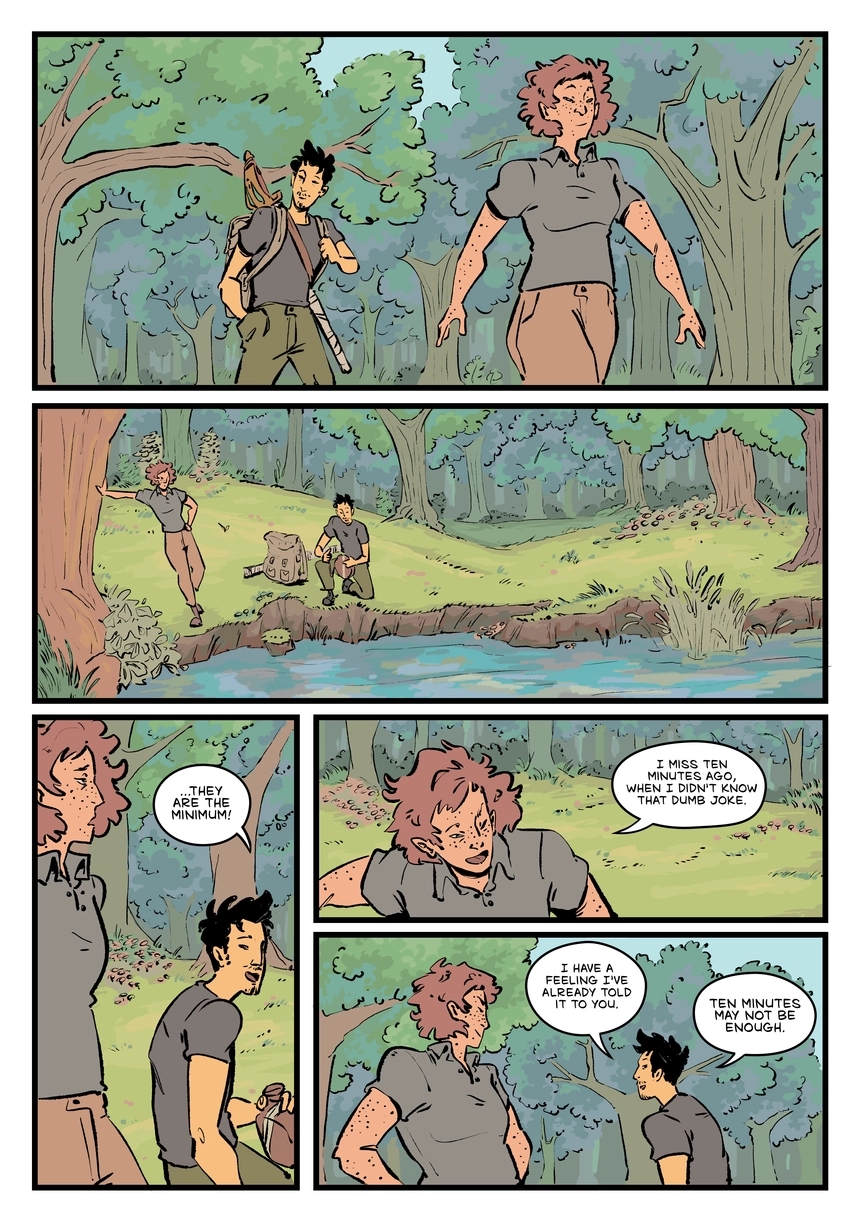 Comic page. Complete transcript for the content below.