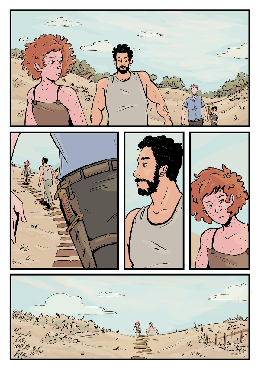 Comic page. Complete transcript for the content below.