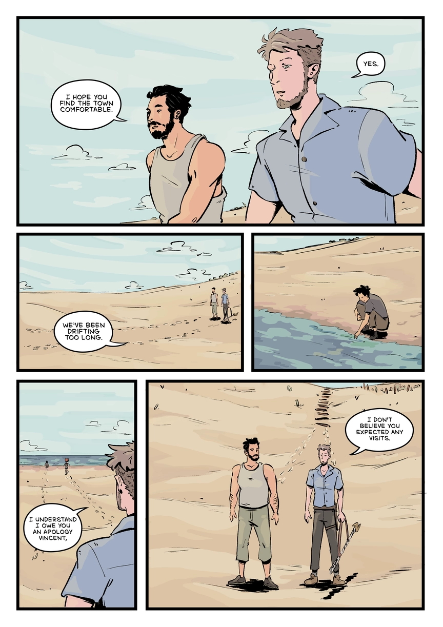 Comic page. Complete transcript for the content below.