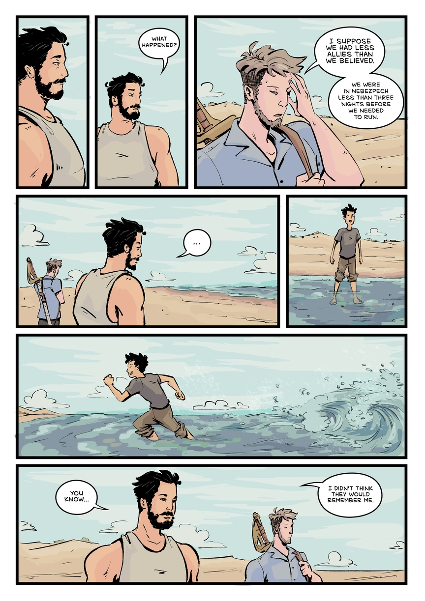 Comic page. Complete transcript for the content below.